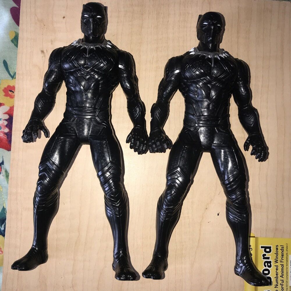 Marvel Avengers BLACK PANTHER 9" Twins Action Figure, 2019 Hasbro Hero